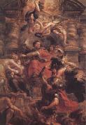 Peter Paul Rubens The Peaceful Reign of King Fames i (mk01) oil on canvas